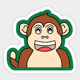 Happy Ape Sticker